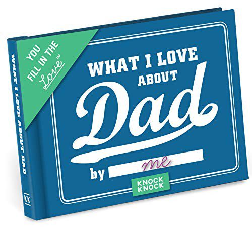 What I Love About Dad Journal,  Fathers day