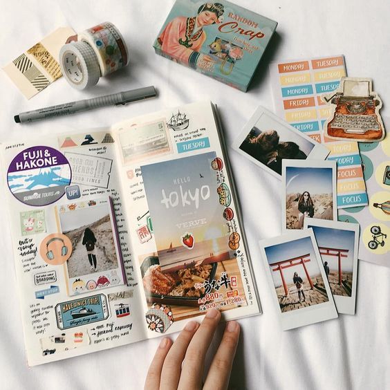 Four Bullet Journal Spreads for Travel Addicts