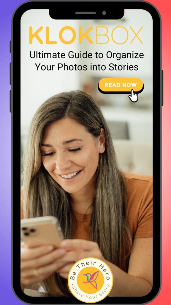 Ultimate Guide to Organize Your Photos into Stories with Klokbox

Transform your photos into captivating stories! This ultimate guide shows you how to organize your photos, sort old photos, and create keepsakes with Klokbox.